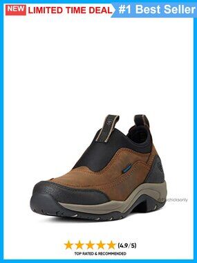 Ariat Terrain Ease Waterproof Leather Outdoor Work Boots Round Toe Calf High